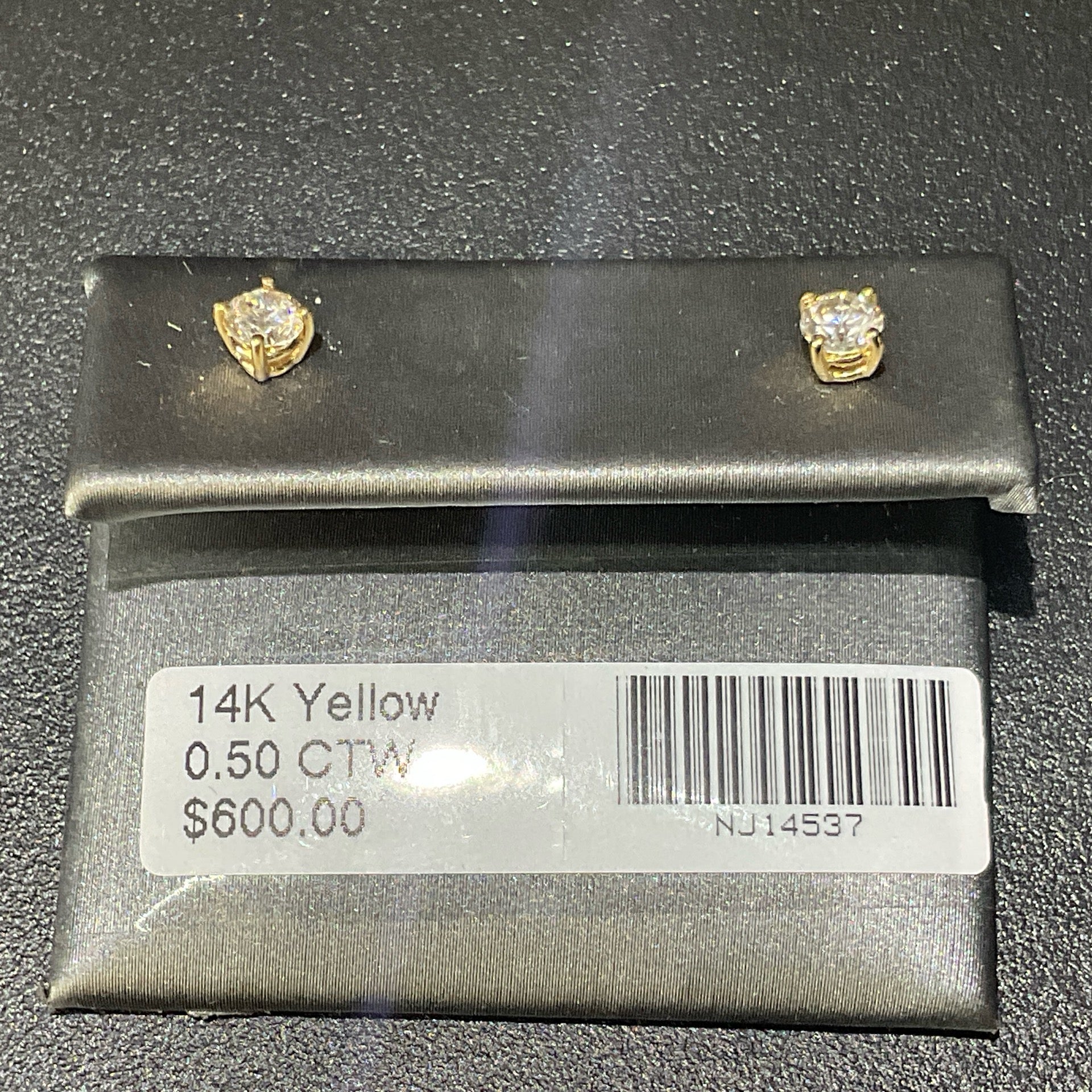 14K Yellow 0.50 CTW Earrings