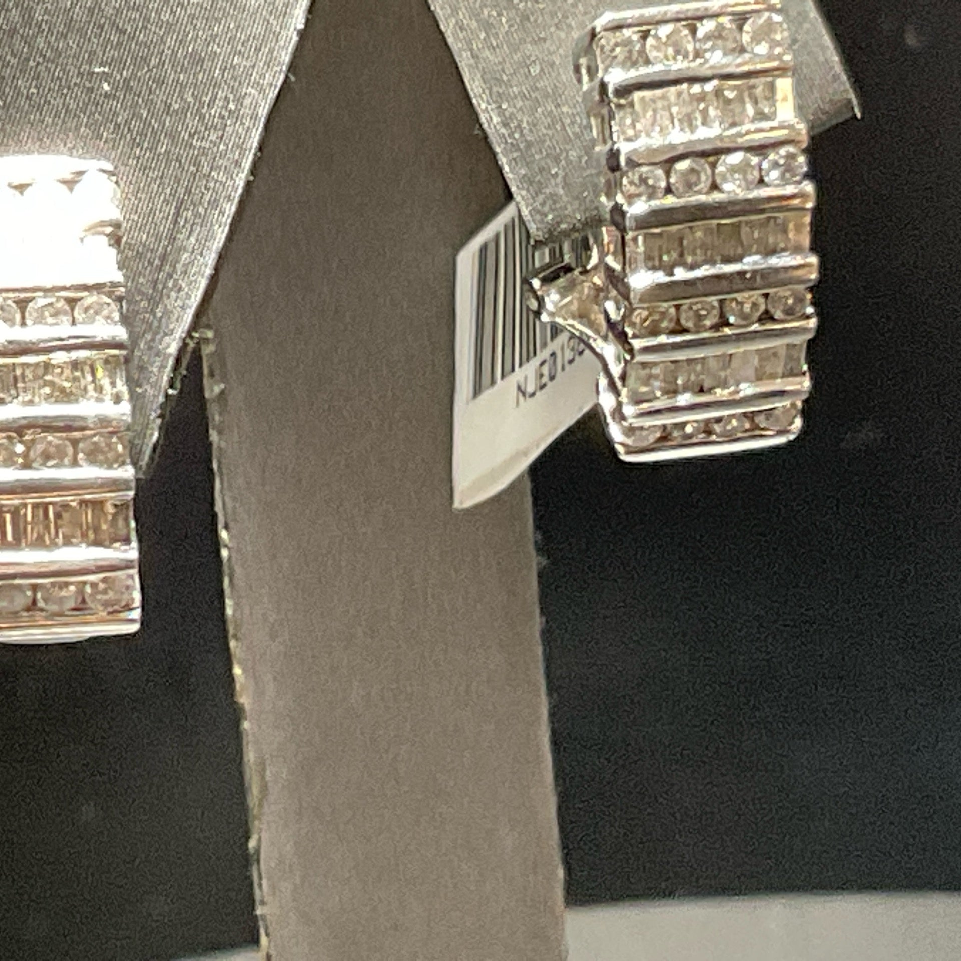 14K White 1 CTW I Earrings