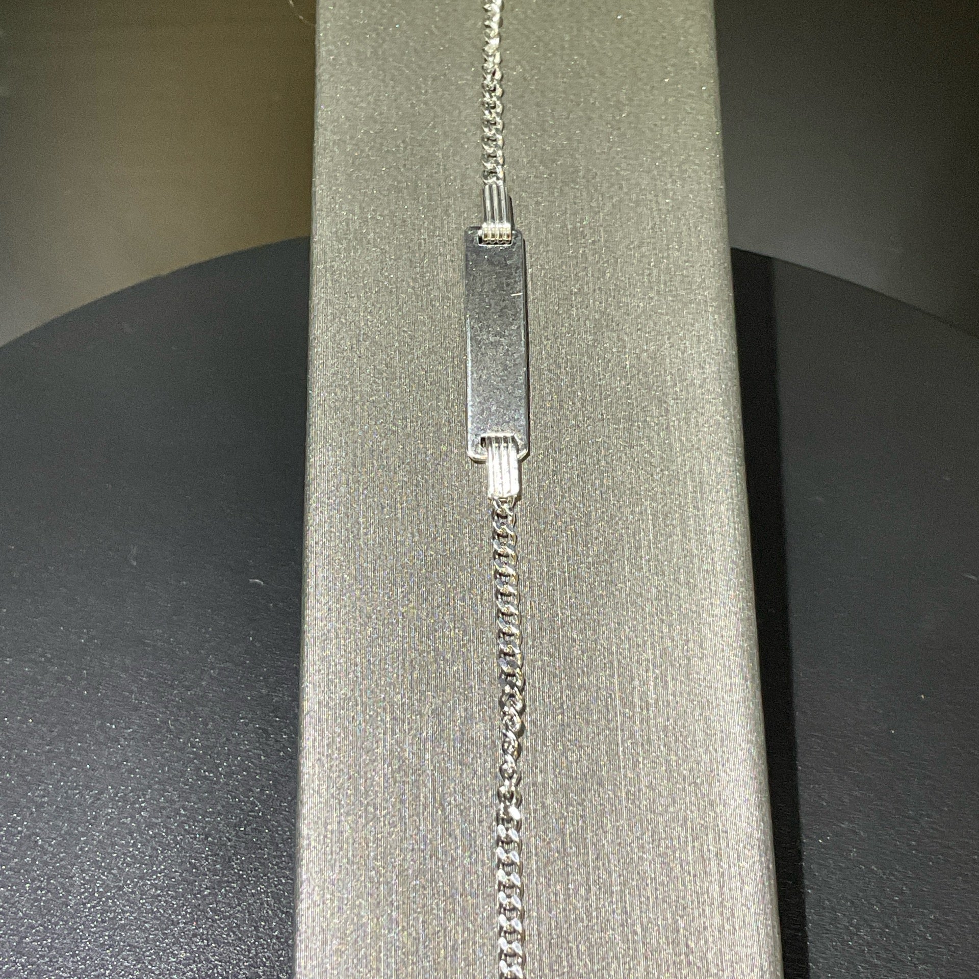 925 Silver ID Bracelet