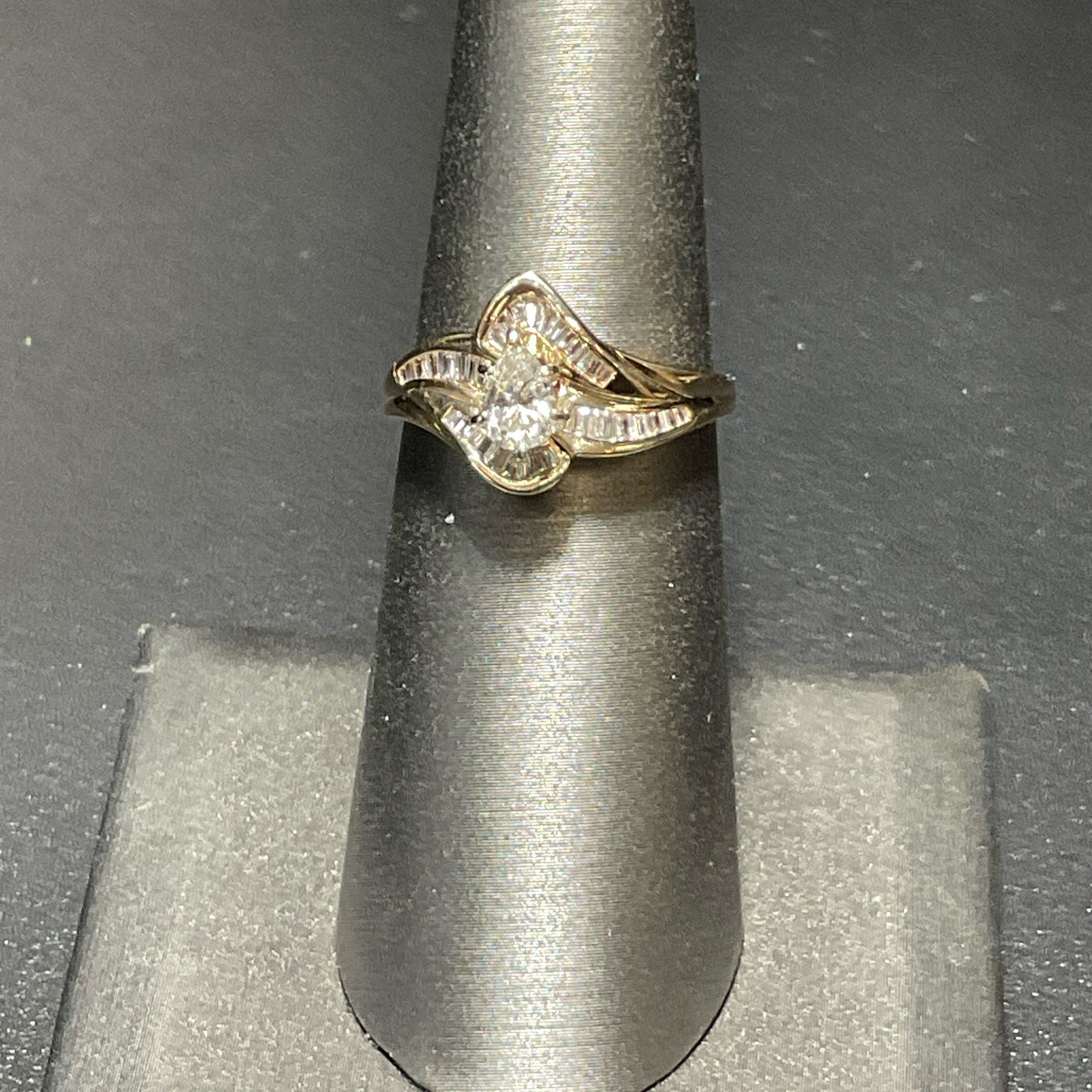 14K Yellow 0.75 CTW Ring