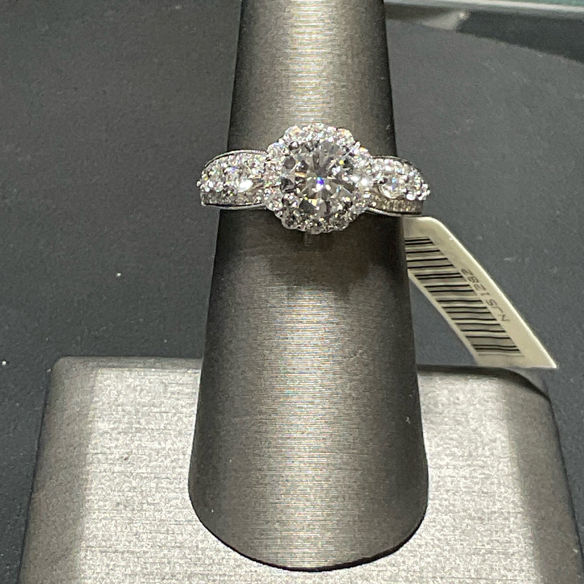 18K White 2.21 CTW Men’s Ring