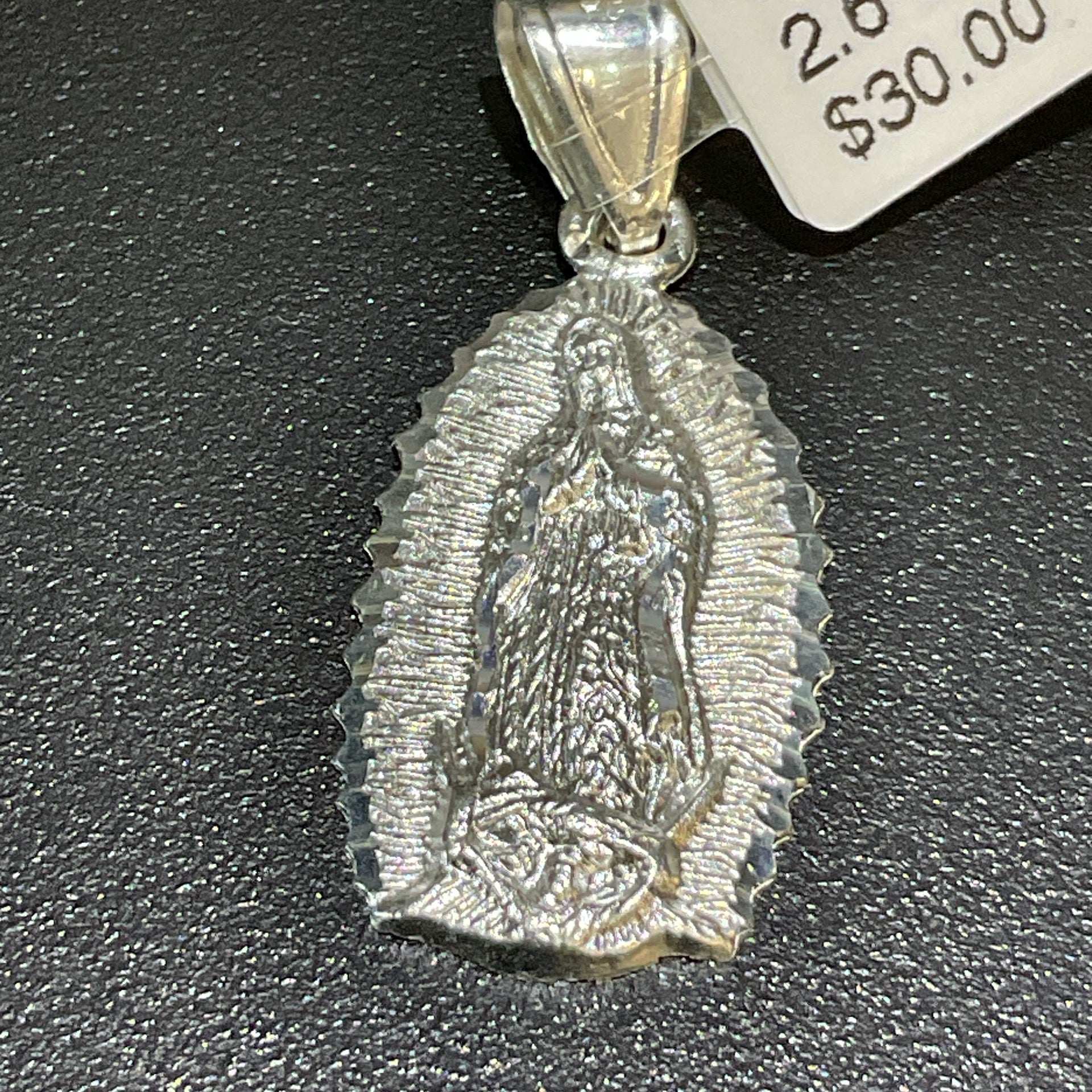 925 Silver Virgin Mary Pendant