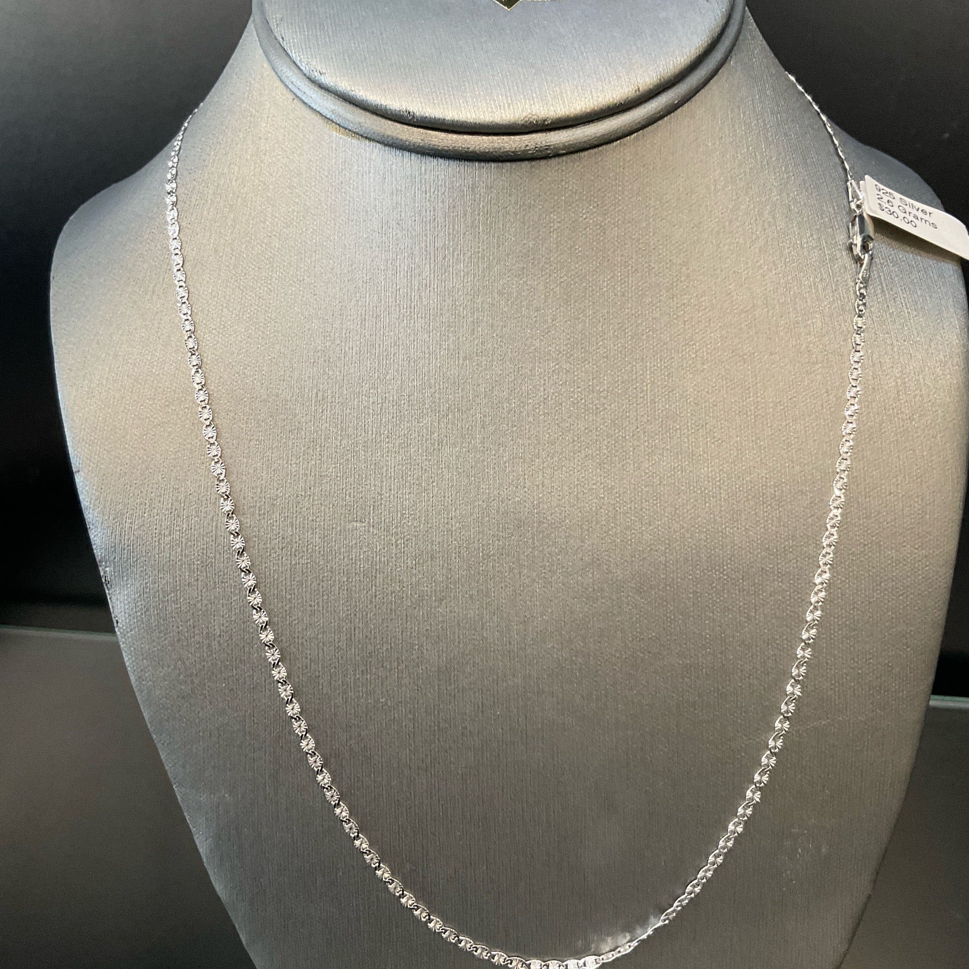925 Silver Valentino Necklace